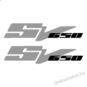 Motormatrica, Motor dekor&aacute;ci&oacute;k - 01.Motormatric&aacute;k - Suzuki - SV 650