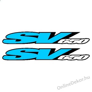 Motormatrica, Motor dekor&aacute;ci&oacute;k - 01.Motormatric&aacute;k - Suzuki - SV 650