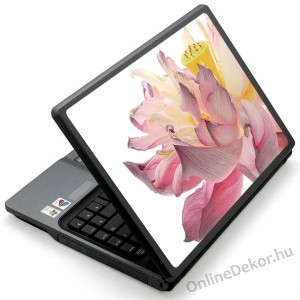 Laptop matrica, Laptop dekor&aacute;ci&oacute; - Vir&aacute;g - L&oacute;tuszvir&aacute;g 1153
