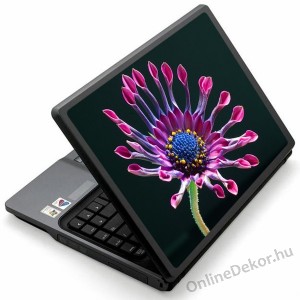 Laptop matrica, Laptop dekor&aacute;ci&oacute; - Vir&aacute;g - Vir&aacute;g 1154