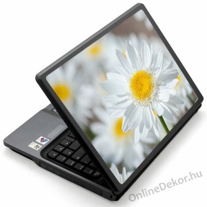 Laptop matrica, Laptop dekor&aacute;ci&oacute; - Vir&aacute;g - Margar&eacute;ta 1157