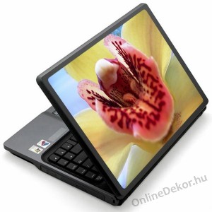 Laptop matrica, Laptop dekor&aacute;ci&oacute; - Vir&aacute;g - Orchidea 1162