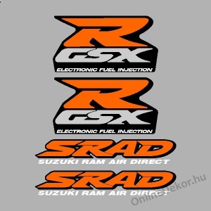 Motormatrica, Motor dekor&aacute;ci&oacute;k - 01.Motormatric&aacute;k - Suzuki - GSX-R 750 SRAD