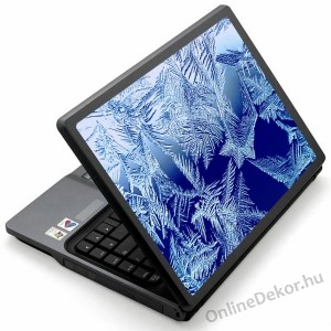Laptop matrica, Laptop dekor&aacute;ci&oacute; - Absztrakt - J&eacute;gvir&aacute;g 1204