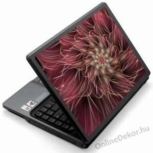 Laptop matrica, Laptop dekor&aacute;ci&oacute; - Absztrakt - Absztrakt vir&aacute;g 1208