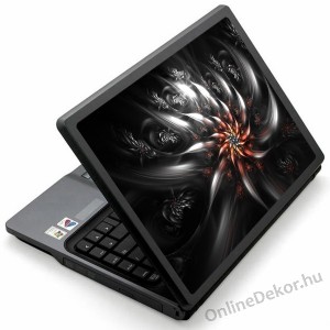 Laptop matrica, Laptop dekor&aacute;ci&oacute; - Absztrakt - Absztrakt vir&aacute;g 1211