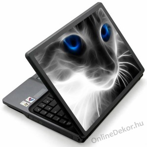 Laptop matrica, Laptop dekor&aacute;ci&oacute; - &Aacute;llat - Macska 1221