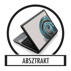 Laptop matrica, Laptop dekor&aacute;ci&oacute; - Absztrakt
