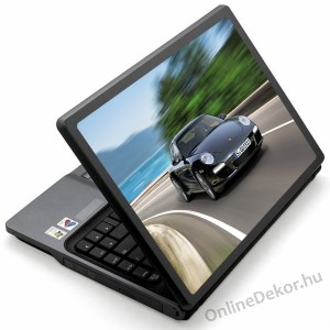 Laptop matrica, Laptop dekor&aacute;ci&oacute; - Aut&oacute;, J&aacute;rmű - Porsche 1233