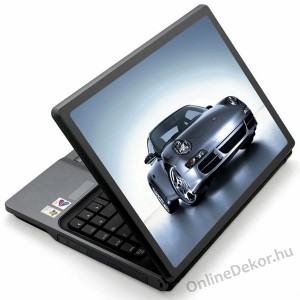 Laptop matrica, Laptop dekor&aacute;ci&oacute; - Aut&oacute;, J&aacute;rmű - Porsche 1234
