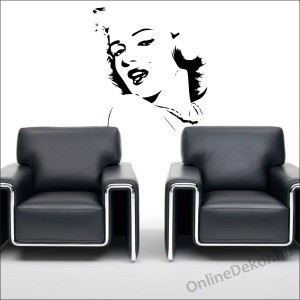 Faldekor&aacute;ci&oacute;, Falimatrica, Faltetov&aacute;l&aacute;s - H&iacute;res emberek, Női alakok, Arcok - Marilyn Monroe 1257