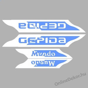 Ker&eacute;kp&aacute;r matrica, Ker&eacute;kp&aacute;r dekor&aacute;ci&oacute;, Bicikli matrica, Bicikli dekor&aacute;ci&oacute; - Gepida - Gepida Mundo