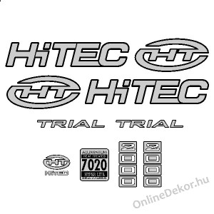 Ker&eacute;kp&aacute;r matrica, Ker&eacute;kp&aacute;r dekor&aacute;ci&oacute;, Bicikli matrica, Bicikli dekor&aacute;ci&oacute; - HiTEC - HiTec Trial
