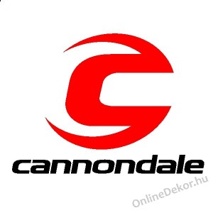 Ker&eacute;kp&aacute;r matrica, Ker&eacute;kp&aacute;r dekor&aacute;ci&oacute;, Bicikli matrica, Bicikli dekor&aacute;ci&oacute; - Cannondale - Cannondale Log&oacute;