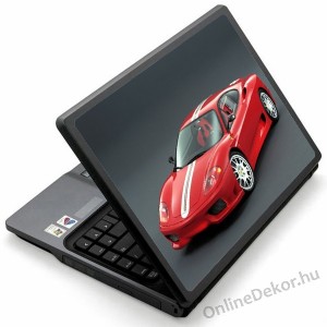 Laptop matrica, Laptop dekor&aacute;ci&oacute; - Aut&oacute;, J&aacute;rmű - Ferrari 1352