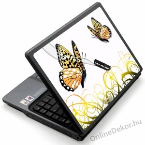 Laptop matrica, Laptop dekor&aacute;ci&oacute; - Pillang&oacute; - Pillang&oacute; 1373