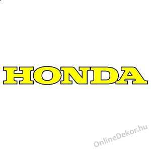 Motormatrica, Motor dekor&aacute;ci&oacute;k - 01.Motormatric&aacute;k - Honda - Honda felirat