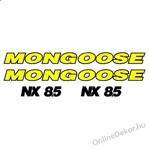 Ker&eacute;kp&aacute;r matrica, Ker&eacute;kp&aacute;r dekor&aacute;ci&oacute;, Bicikli matrica, Bicikli dekor&aacute;ci&oacute; - Mongoose - Mongoose NX 8.5