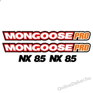 Ker&eacute;kp&aacute;r matrica, Ker&eacute;kp&aacute;r dekor&aacute;ci&oacute;, Bicikli matrica, Bicikli dekor&aacute;ci&oacute; - Mongoose - Mongoose Pro NX 8.5