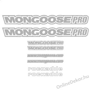 Ker&eacute;kp&aacute;r matrica, Ker&eacute;kp&aacute;r dekor&aacute;ci&oacute;, Bicikli matrica, Bicikli dekor&aacute;ci&oacute; - Mongoose - Mongoose Pro Rockadile