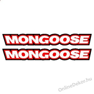 Ker&eacute;kp&aacute;r matrica, Ker&eacute;kp&aacute;r dekor&aacute;ci&oacute;, Bicikli matrica, Bicikli dekor&aacute;ci&oacute; - Mongoose - Mongoose