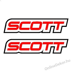 Ker&eacute;kp&aacute;r matrica, Ker&eacute;kp&aacute;r dekor&aacute;ci&oacute;, Bicikli matrica, Bicikli dekor&aacute;ci&oacute; - Scott - Scott