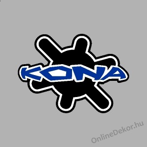 Ker&eacute;kp&aacute;r matrica, Ker&eacute;kp&aacute;r dekor&aacute;ci&oacute;, Bicikli matrica, Bicikli dekor&aacute;ci&oacute; - Kona - Kona log&oacute;