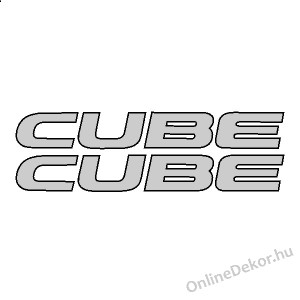Ker&eacute;kp&aacute;r matrica, Ker&eacute;kp&aacute;r dekor&aacute;ci&oacute;, Bicikli matrica, Bicikli dekor&aacute;ci&oacute; - Cube - Cube