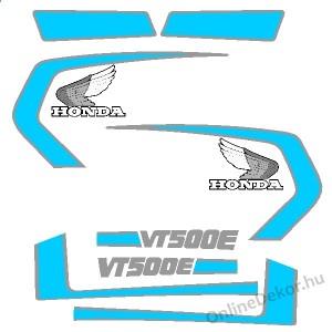 Motormatrica, Motor dekor&aacute;ci&oacute;k - 01.Motormatric&aacute;k - Honda - VT 500 E