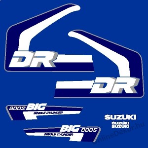 Motormatrica, Motor dekor&aacute;ci&oacute;k - 01.Motormatric&aacute;k - Suzuki - DR Big 800 S