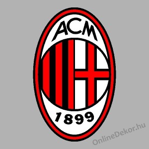Faldekor&aacute;ci&oacute;, Falimatrica, Faltetov&aacute;l&aacute;s - Futball csapatok - AC Milan 1513