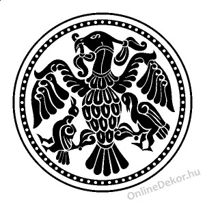 Faldekoráció, Falimatrica, Faltetoválás - Hungarikum - Turulmadár 1527