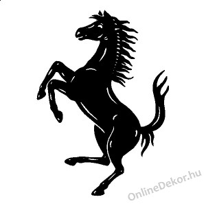Faldekoráció, Falimatrica, Faltetoválás - Ló, Lovak - Ferrari ló 1585
