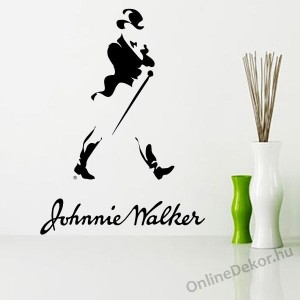 Wall sticker, Wall tattoo, Wall decoration, Wall decal - Brand name - Johnnie Walker 1636