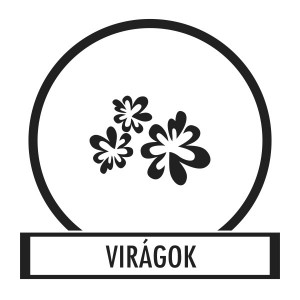 Bicycle sticker, Bicycle decal - _Flowers