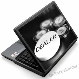 Laptop matrica, Laptop dekor&aacute;ci&oacute; - J&aacute;t&eacute;k - Rulett 1694