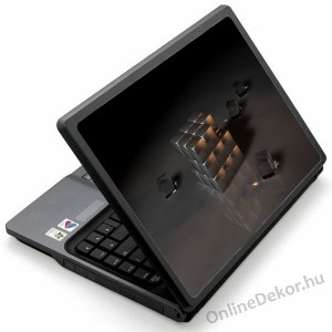 Laptop matrica, Laptop dekor&aacute;ci&oacute; - J&aacute;t&eacute;k - Rubik kocka1699