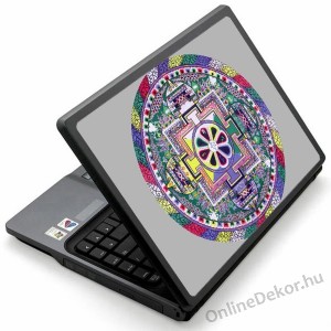 Laptop matrica, Laptop dekor&aacute;ci&oacute; - Mandala - Mandala 1711