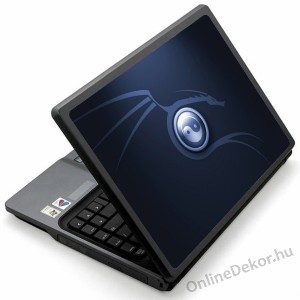 Laptop matrica, Laptop dekor&aacute;ci&oacute; - Feng Shui - Ying-Yang 1730