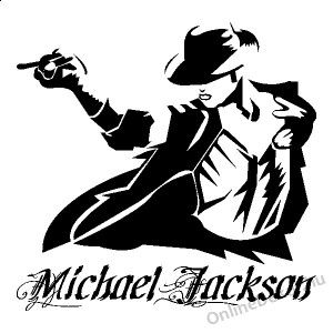 Faldekoráció, Falimatrica, Faltetoválás - Híres emberek, Női alakok, Arcok - Michael Jackson 1802