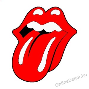 Faldekoráció, Falimatrica, Faltetoválás - Híres emberek, Női alakok, Arcok - The Rolling Stones 1820