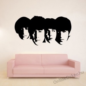 Faldekor&aacute;ci&oacute;, Falimatrica, Faltetov&aacute;l&aacute;s - H&iacute;res emberek, Női alakok, Arcok - The Beatles 1822
