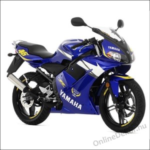 Motormatrica, Motor dekorációk - 01.Motormatricák - Yamaha - TZR 50 Valentino Rossi 46