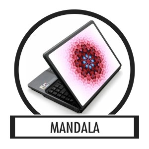 Laptop matrica, Laptop dekor&aacute;ci&oacute; - Mandala