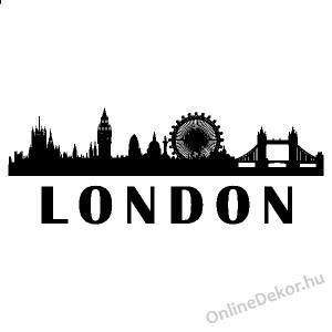 Faldekoráció, Falimatrica, Faltetoválás - Tájak, Városok - London 1925