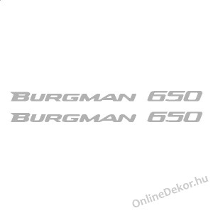 Motormatrica, Motor dekor&aacute;ci&oacute;k - 02.Robog&oacute; matric&aacute;k - Suzuki - Burgman 650