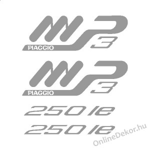 Motormatrica, Motor dekor&aacute;ci&oacute;k - 02.Robog&oacute; matric&aacute;k - Piaggio - mp3