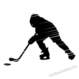 Wall sticker, Wall tattoo, Wall decoration, Wall decal - Sport - Ice Hockey 1952