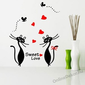 Wall sticker, Wall tattoo, Wall decoration, Wall decal - Animal - Cat 1959