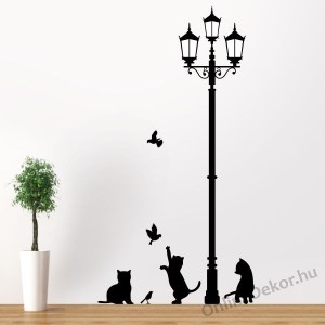 Wall sticker, Wall tattoo, Wall decoration, Wall decal - Egyéb kiegészítők - Lamp 1960